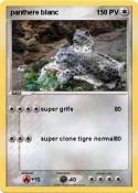 panthere blanc