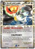 Ho-oH and Lugia