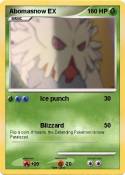 Abomasnow EX