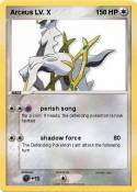 Arceus LV. X