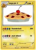 mega pie X