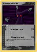 shadow pikachu