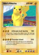 Ollie's Pikachu