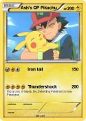Ash's OP Pikach