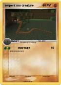 serpent mo crea