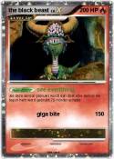 the black beast