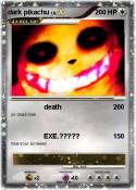 dark pikachu