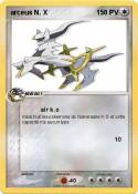 arceus N. X