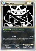 Cut sans