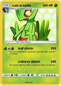 cute sceptile