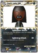 Darth vader;Mii