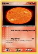 the sun