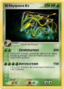 M Rayquaza Ex