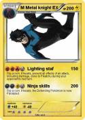 M Metal knight
