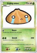 Crying onion