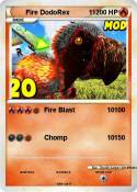 Fire DodoRex
