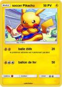 soccer Pikachu