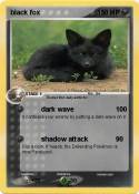 black fox