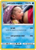 petit bebe mignon