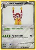 ronald mcdonald