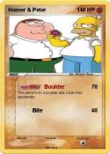 Homer & Peter