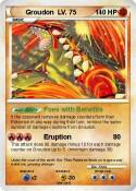 Groudon LV. 75