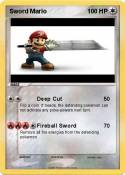 Sword Mario