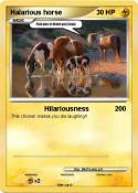 Halarious horse