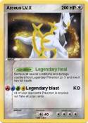 Arceus LV.X