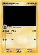 Shadow pikachu