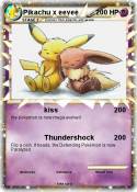 Pikachu x eevee