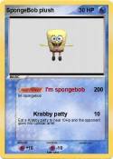 SpongeBob plush