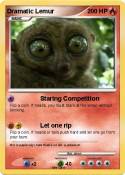 Dramatic Lemur