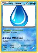 drop of water