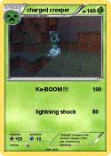 charged creeper