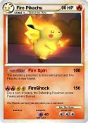 Fire Pikachu