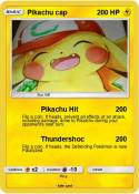 Pikachu cap