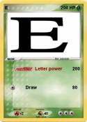 E