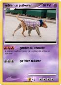 enfiler un pull