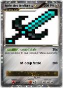 épée des ténèbre