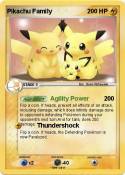 Pikachu Family