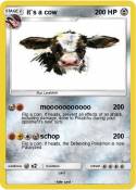 it`s a cow