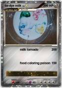 tie-dye milk