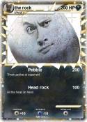 the rock