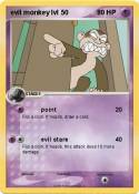 evil monkey