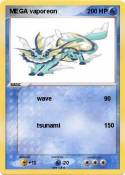 MEGA vaporeon