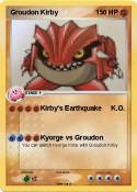 Groudon Kirby