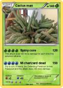 Cactus man