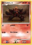 fire bolem