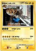 sniper cat